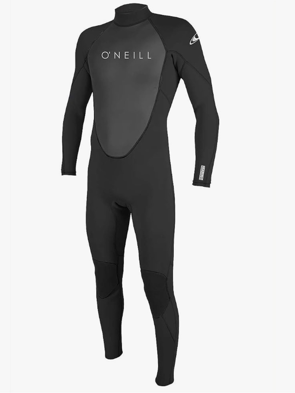 L NEW O’NEILL Men’s Reactor-2 3:2mm Back Zip Full Wetsuit - Black sz Medium Tall